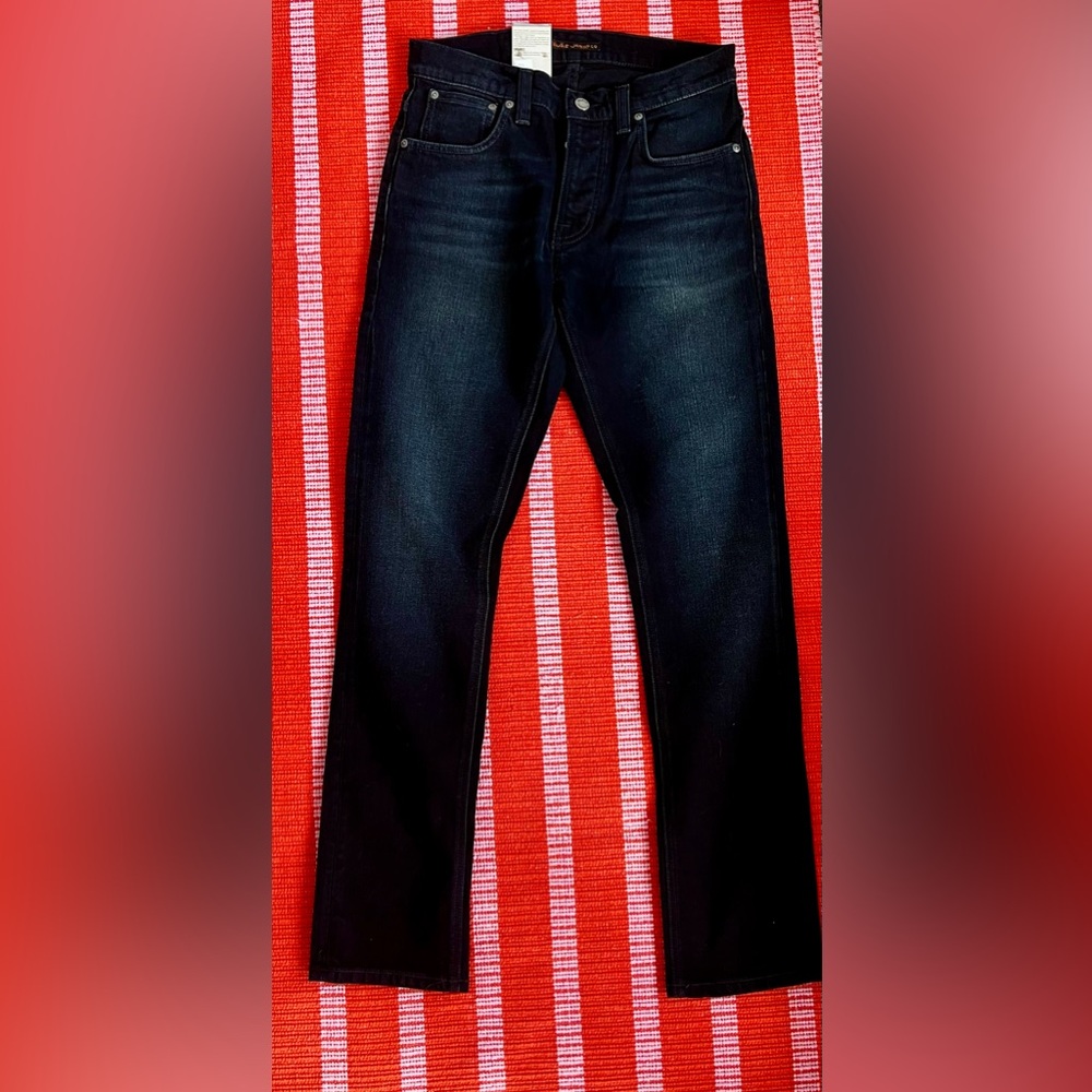 Nudie Grim Tim in Hidden Blue W30 L32 NWT